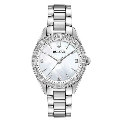 Đồng hồ BULOVA 33 mm Nữ 96R228 Màu Bạc