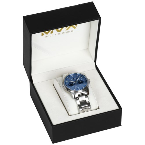 Đồng hồ MVW 42 mm Nam MS061-02 Màu Bạc