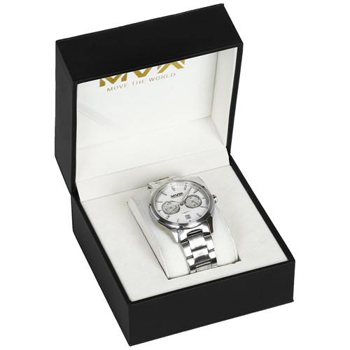 Đồng hồ MVW 42 mm Nam MS061-03 Màu Bạc