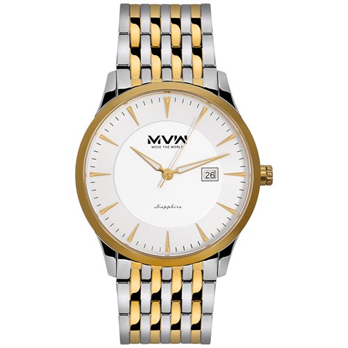 Đồng hồ MVW 40 mm Nam MS064-01 Màu Bạc