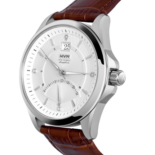 Đồng hồ MVW 43 mm Nam ML050-01 Màu Nâu