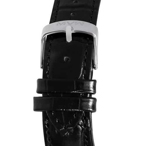 Đồng hồ MVW 43 mm Nam ML051-02 Màu Đen