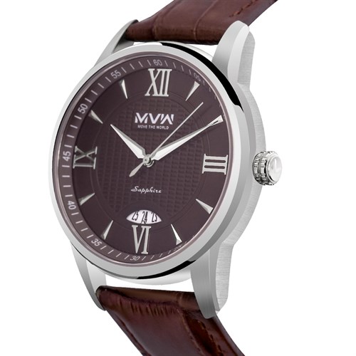 Đồng hồ MVW 40 mm Nam ML052-02 Màu Nâu