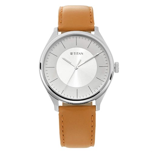 Đồng hồ TITAN 41 mm Nam 1802SL07 Màu Nâu