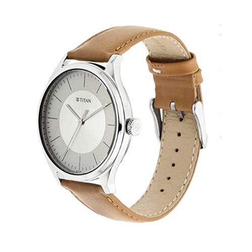 Đồng hồ TITAN 41 mm Nam 1802SL07 Màu Nâu
