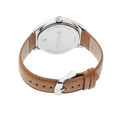 Đồng hồ TITAN 41 mm Nam 1802SL07 Màu Nâu
