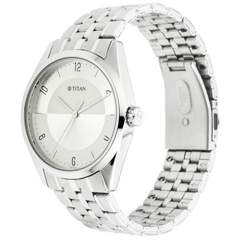 Đồng hồ TITAN 40 mm Nam 1729SM06 Màu Bạc