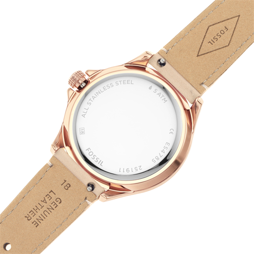 Đồng hồ FOSSIL 38 mm Nữ ES4785 Màu Kem