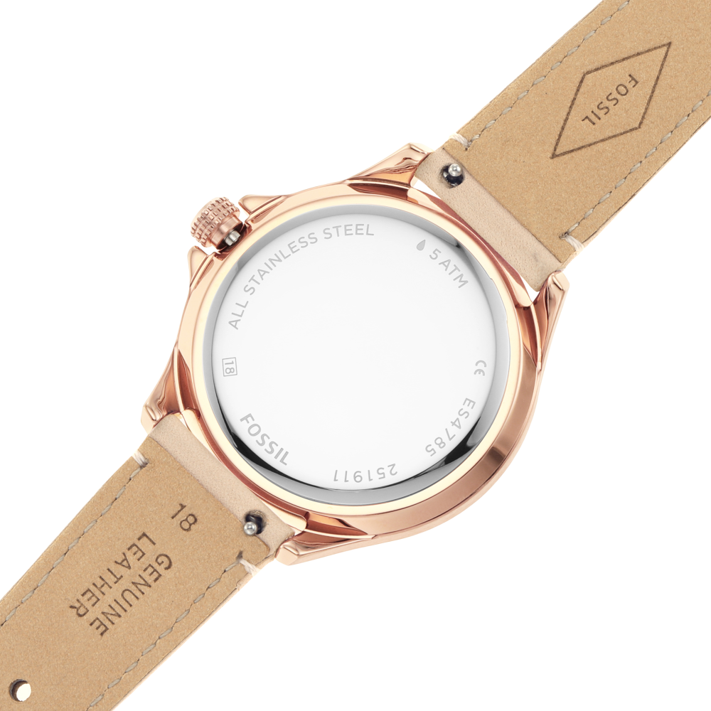 Đồng hồ FOSSIL 38 mm Nữ ES4785 Màu Kem