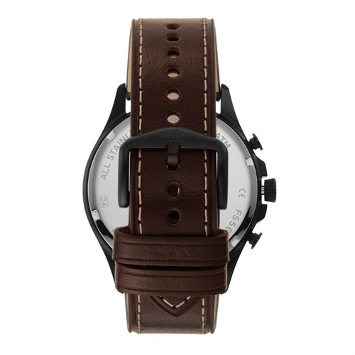 Đồng hồ FOSSIL 46 mm Nam FS5608 Màu Nâu