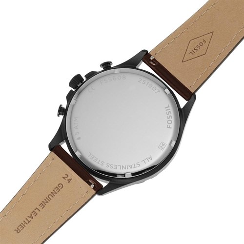 Đồng hồ FOSSIL 46 mm Nam FS5608 Màu Nâu