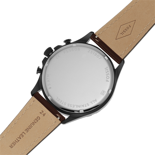 Đồng hồ FOSSIL 46 mm Nam FS5608 Màu Nâu