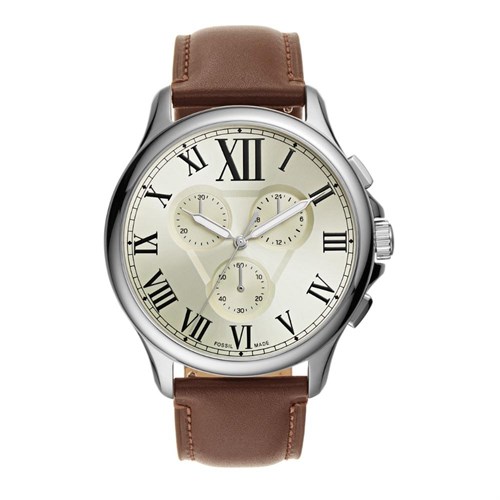 Đồng hồ FOSSIL 44 mm Nam FS5638 Màu Nâu