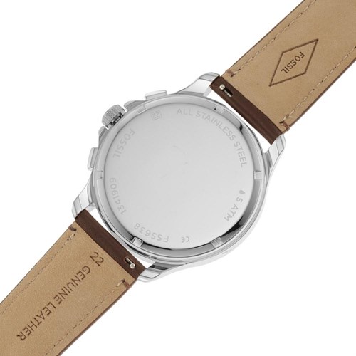 Đồng hồ FOSSIL 44 mm Nam FS5638 Màu Nâu