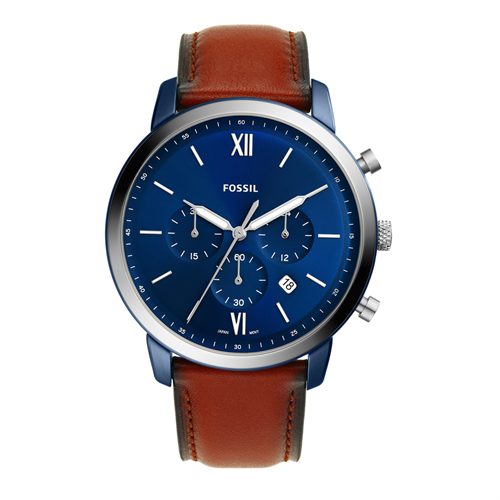 Đồng hồ FOSSIL 44 mm Nam FS5791 Màu Nâu