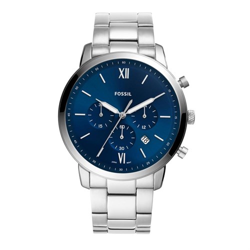 Đồng hồ FOSSIL 44 mm Nam FS5792 Màu Bạc