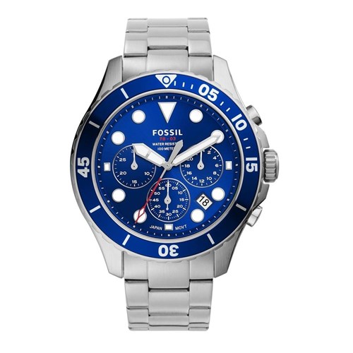 Đồng hồ FOSSIL 46 mm Nam FS5724 Màu Bạc