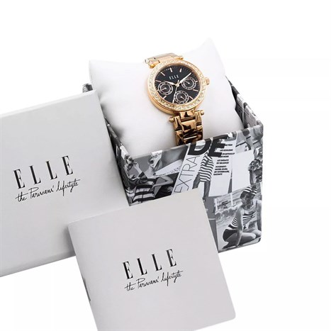 Đồng hồ ELLE 33 mm Nữ ELL23006 Màu Vàng Hồng
