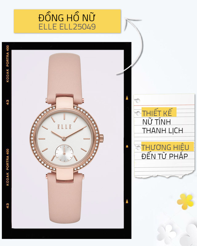 Tổng quan về đồng hồ nữ ELLE ELL25049 Tổng quan về đồng hồ nữ ELLE ELL25049