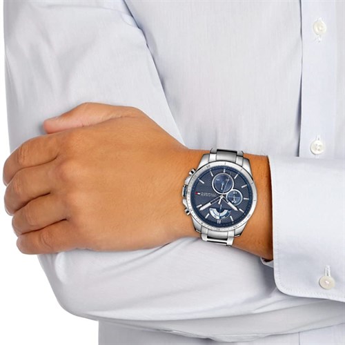 Đồng hồ TOMMY HILFIGER Decker 48 mm Nam 1791348 Màu Bạc