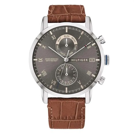Đồng hồ TOMMY HILFIGER 44 mm Nam 1710398 Màu Nâu