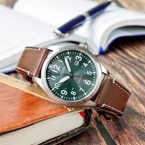 Đồng hồ CITIZEN 42 mm Nam BM6838-25X Màu Nâu