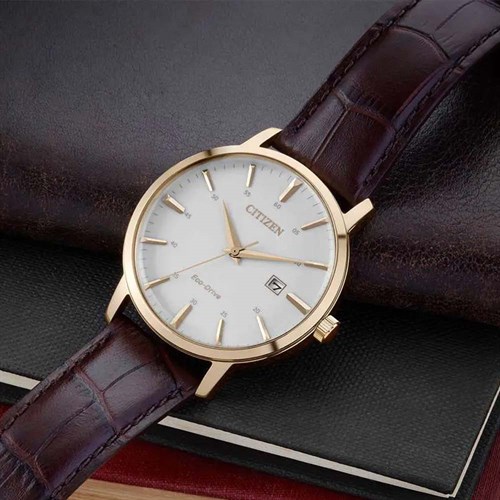 Đồng hồ CITIZEN 40 mm Nam BM7463-12A Màu Nâu