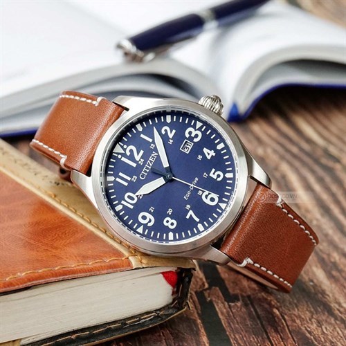 Đồng hồ CITIZEN 42 mm Nam BM6838-33L Màu Nâu