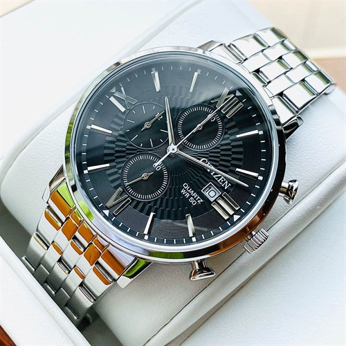 Đồng hồ CITIZEN 41 mm Nam AN3610-71E Màu Bạc