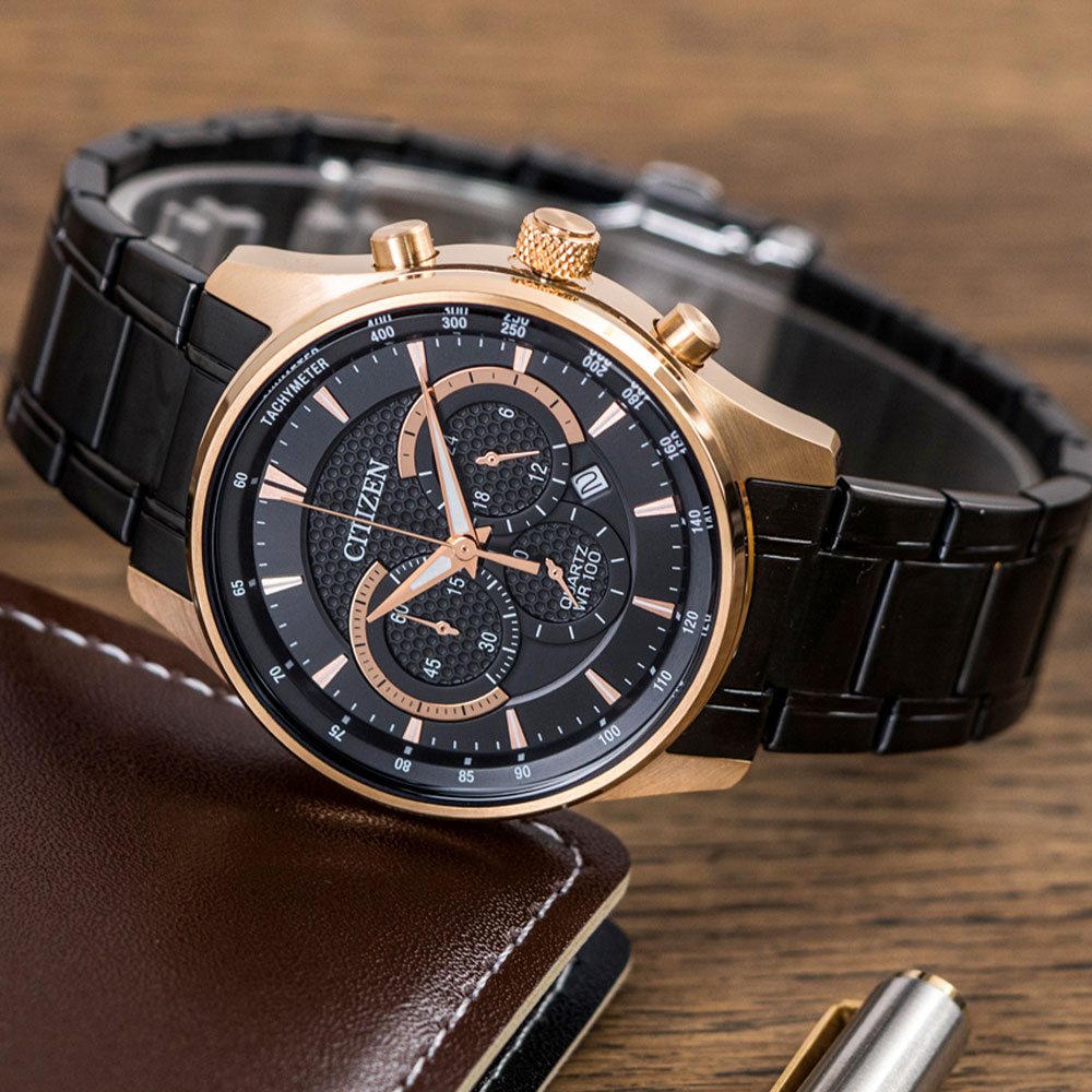 Đồng hồ CITIZEN 42 mm Nam AN8196-55E Màu Đen