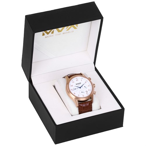 Đồng hồ MVW 42 mm Nam ML047-01 Màu Nâu