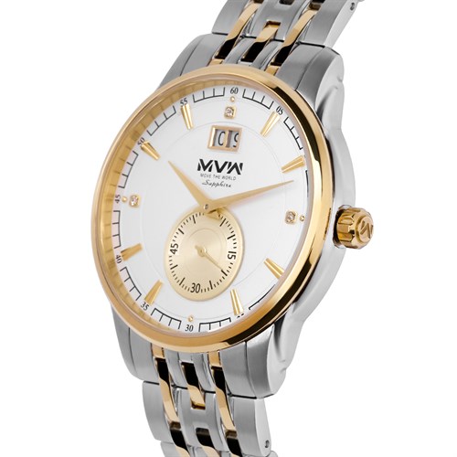 Đồng hồ MVW 41 mm Nam MS062-01 Màu Bạc