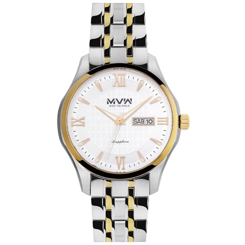 Đồng hồ MVW 42 mm Nam MS063-03 Màu Bạc