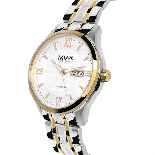 Đồng hồ MVW 42 mm Nam MS063-03 Màu Bạc