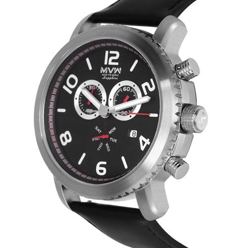 Đồng hồ MVW Sport 46 mm Nam ML049-01 Màu Đen