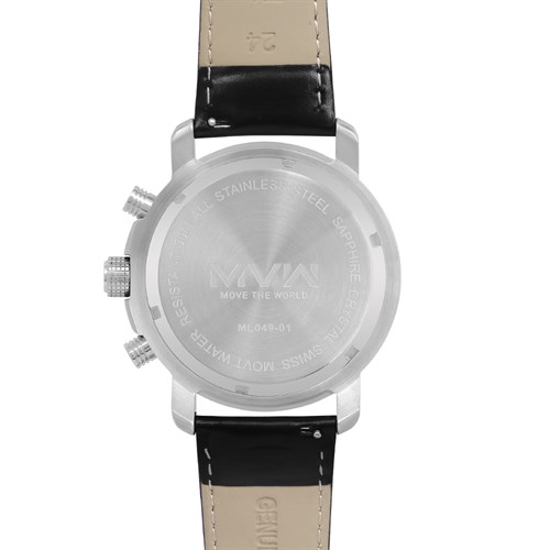 Đồng hồ MVW Sport 46 mm Nam ML049-01 Màu Đen