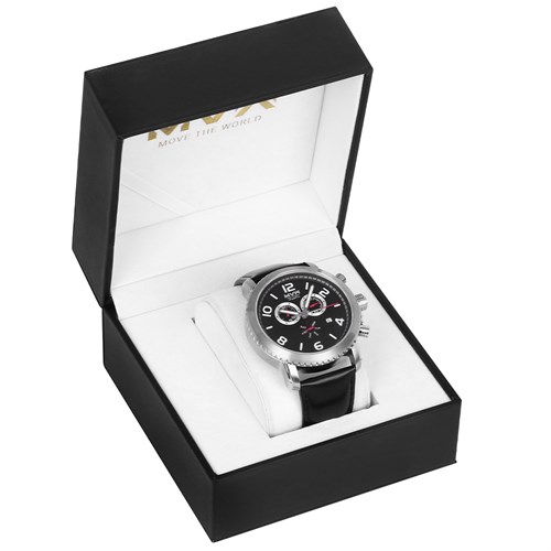 Đồng hồ MVW Sport 46 mm Nam ML049-01 Màu Đen