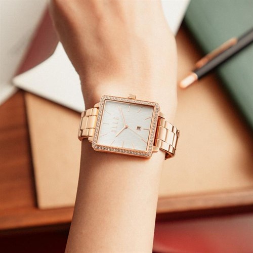 Đồng hồ ELLE 30 mm Nữ ELL21023 Màu Vàng Hồng