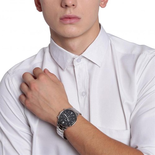 Đồng hồ FOSSIL 44 mm Nam FS5384 Màu Bạc