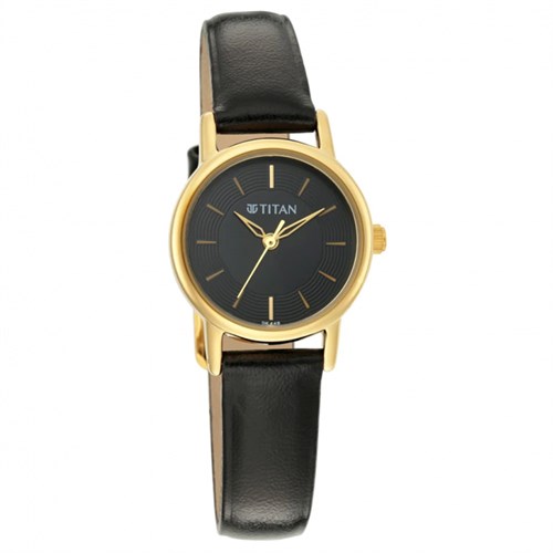 Đồng hồ TITAN 25 mm Nữ 2593YL03 Màu Đen