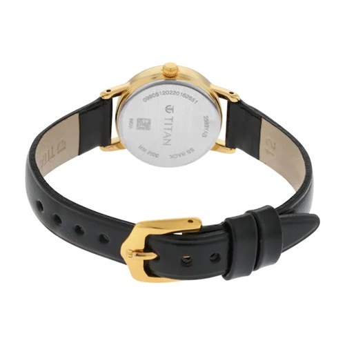 Đồng hồ TITAN 25 mm Nữ 2593YL03 Màu Đen