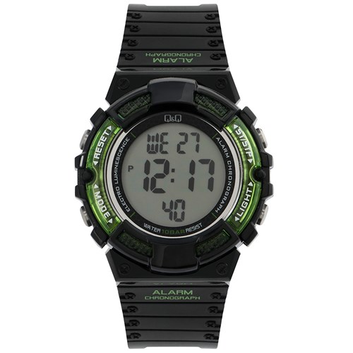 Đồng hồ Q&Q 36 mm Nam M138J001Y Màu Đen