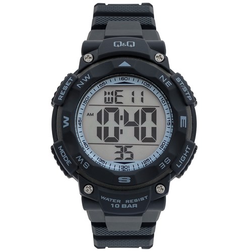 Đồng hồ Q&Q 37 mm Nam M149J007Y Màu Đen