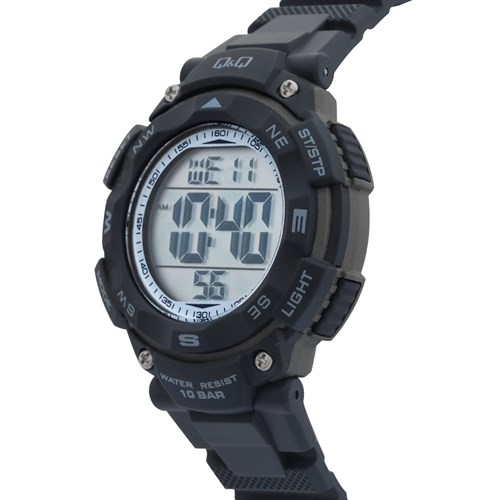 Đồng hồ Q&Q 37 mm Nam M149J007Y Màu Đen