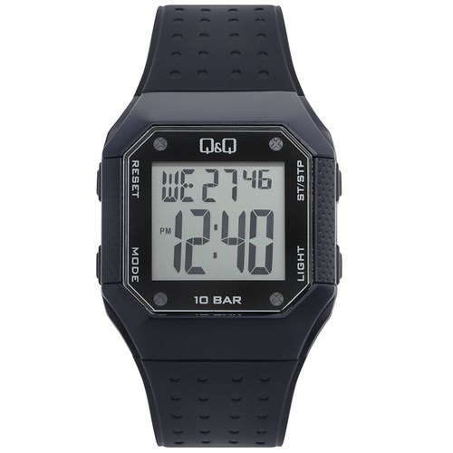 Đồng hồ Q&Q 42 mm Nam M158J007Y Màu Xanh đen