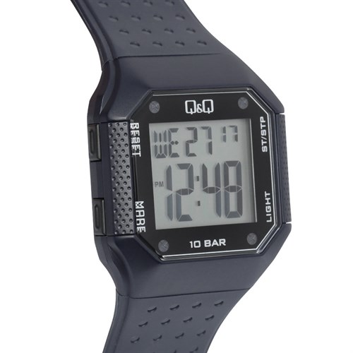 Đồng hồ Q&Q 42 mm Nam M158J007Y Màu Xanh đen