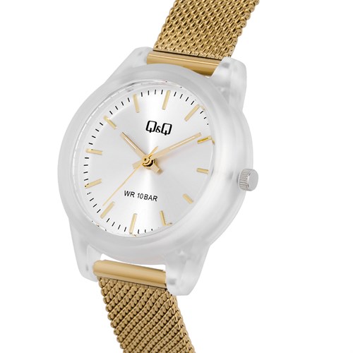 Đồng hồ Q&Q 33 mm Nữ VS13J010Y Màu Vàng