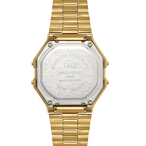 Đồng hồ Q&Q 33 mm Nam M173J002Y Màu Vàng