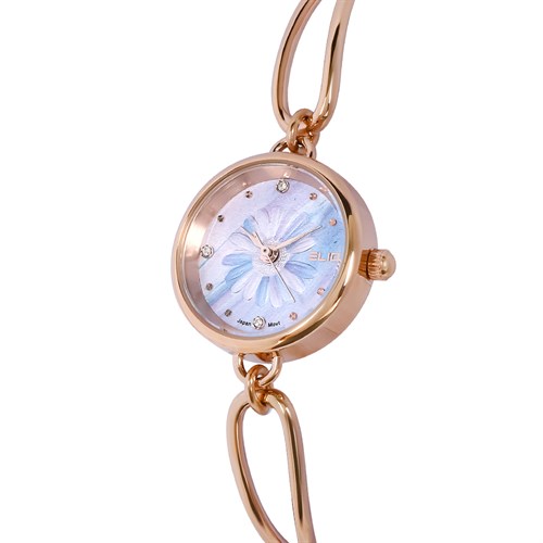 Đồng hồ ELIO Flower 23.5 mm Nữ ES077-01 Màu Vàng Hồng