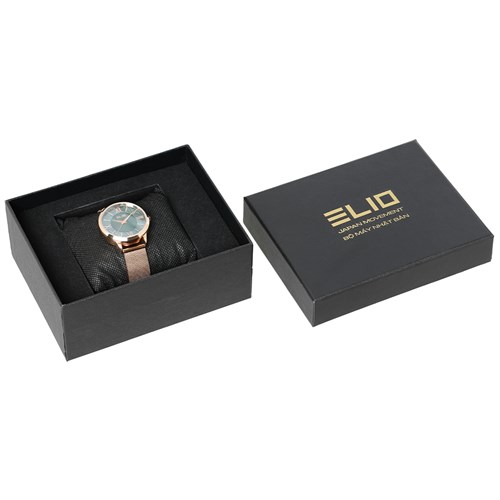 Đồng hồ ELIO Xmas 35 mm Nữ ES079-01 Màu Vàng Hồng